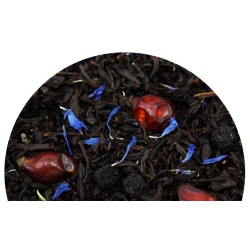 Черный ароматизированный чай Изысканный бергамот