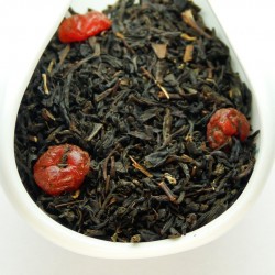 Черный ароматизированный чай Дикая вишня