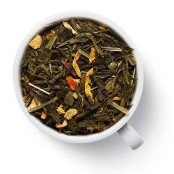 Зеленый ароматизированный чай Облепиха с лимоном Зеленый ароматизированный чай Облепиха с лимоном