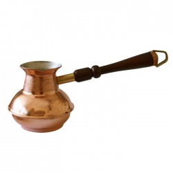 Турка медная со съемной ручкой "Славяночка", 400 мл