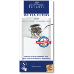 Фильтры для чая отбеленные, размер S (100 шт.)