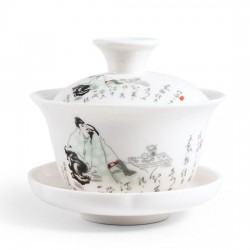 Гайвань "Лу Юй", 100 мл (фарфор) Гайвань "Лу Юй", 100 мл (фарфор)