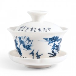 Гайвань "Окуни", 100 мл (фарфор) Гайвань "Окуни", 100 мл (фарфор)