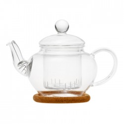 Стеклянный заварочный чайник "Нарцисс", 350 мл