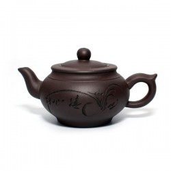 Глиняный чайник "Чайный домик", 350 мл