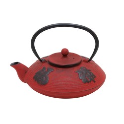Чугунный чайник "Два Маосяна", 800 мл.