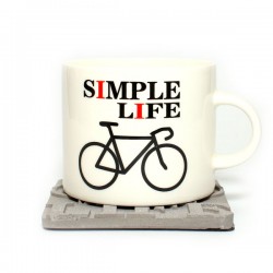 Керамическая кружка "Velo Code", 350 мл