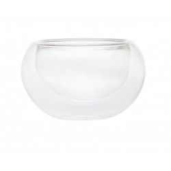 Необжигающая чашка-термос "Лилия малая" из жаропрочного стекла 50 мл